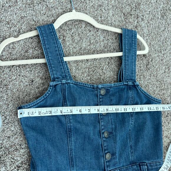 Aerie Blue Denim Jumpsuit - Picture 7 of 16